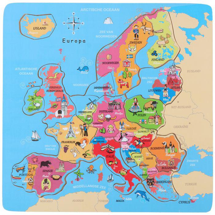 Puzzel Europa